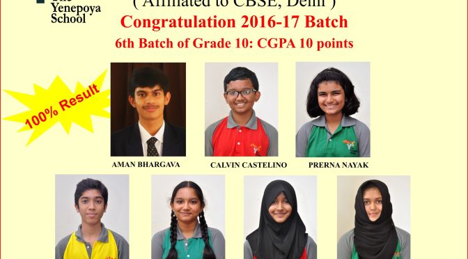 Congratulation 2016-17 Batch